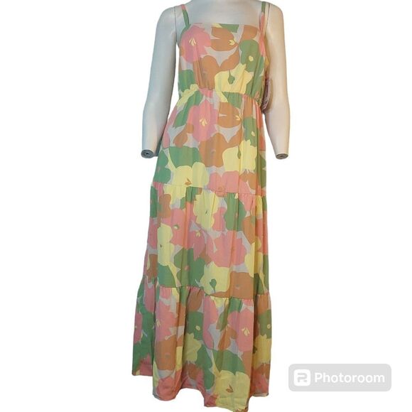 Ladies Floral Maxi Dress Social Standard by Sanctuary Size Small - Picture 1 of 15